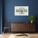 Skull And Bikers Wall Art