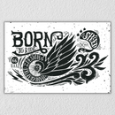 Born To Ride Wall Art