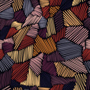 Colourful Line Art Self Adhesive Sticker For Table