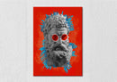 Orange Male Sculpture Pop Art