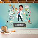 Scientist Green Wallpaper