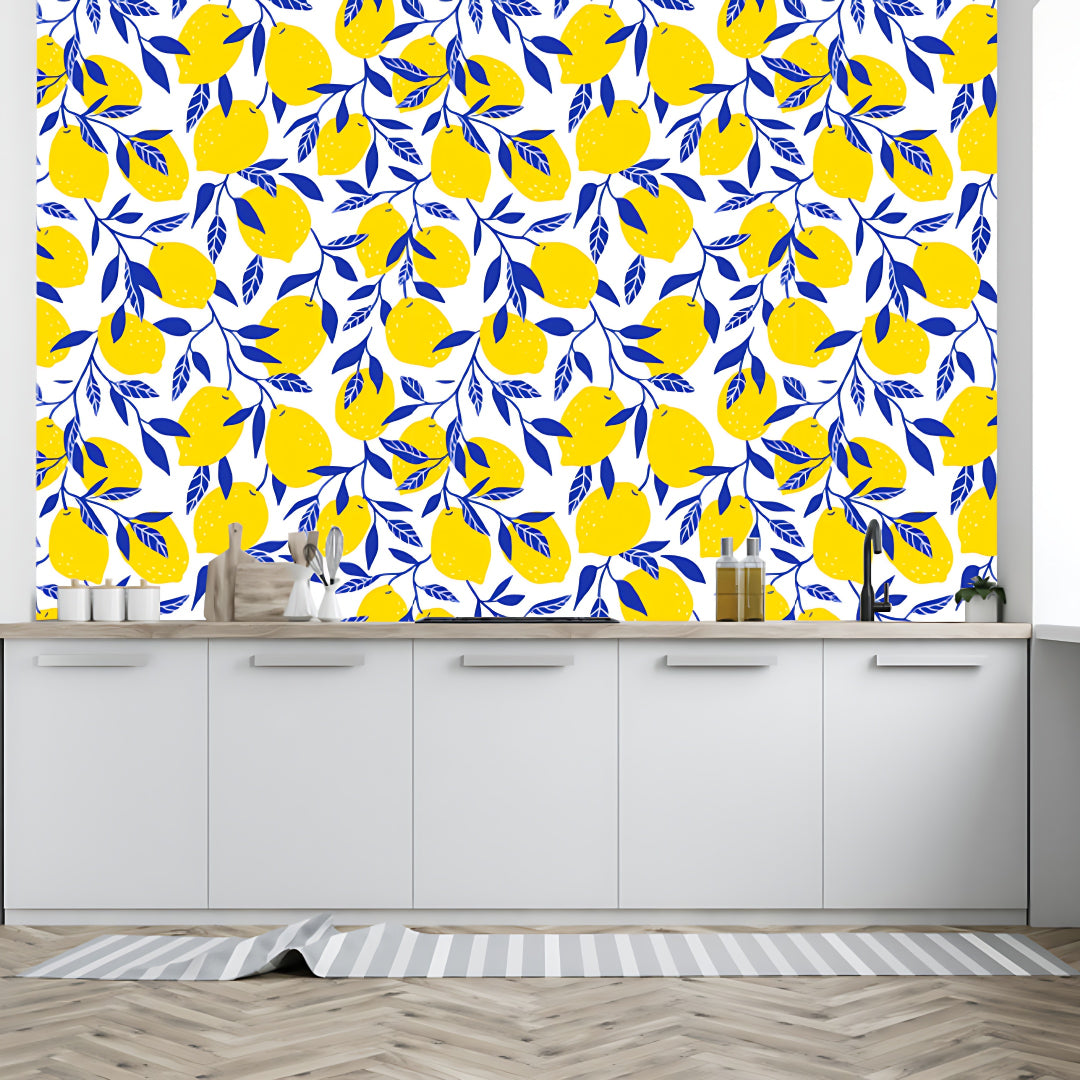 Purple And Yellow Customize Wallpaper
