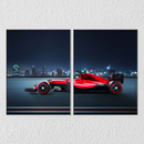 F1 Racing Wall Art , Set Of 2