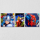 Superhero Wall Poster, Set Of 3