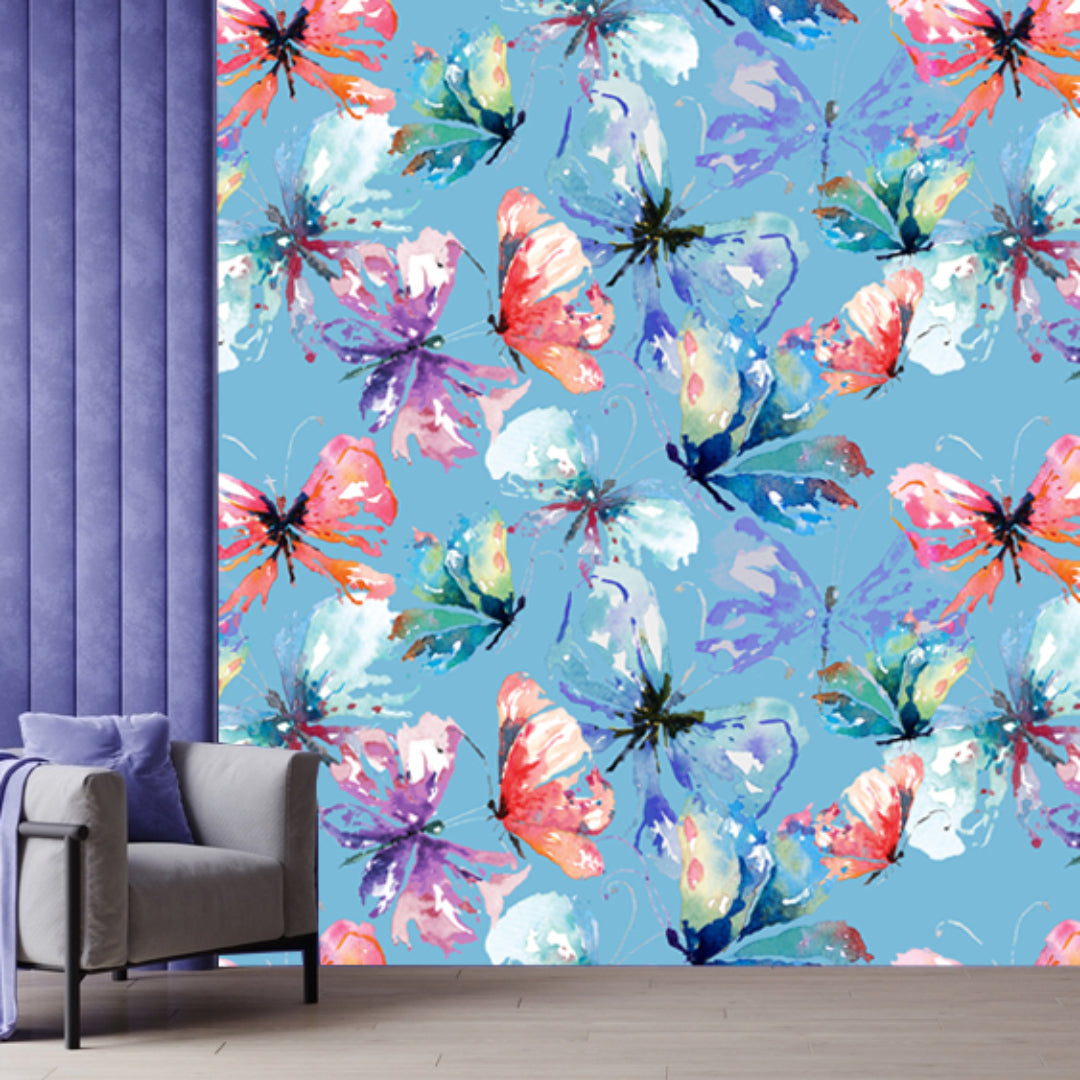Watercolor Painting Butterfly Wallpaper