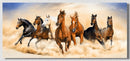 7 Horses Landscape Wall Art 8
