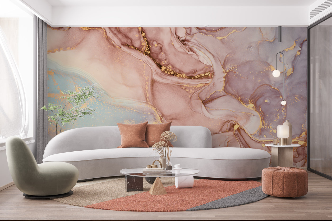 Red Marble Wallpaper
