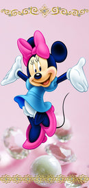 Happy Mickey Anime Self Adhesive Sticker For Refrigerator