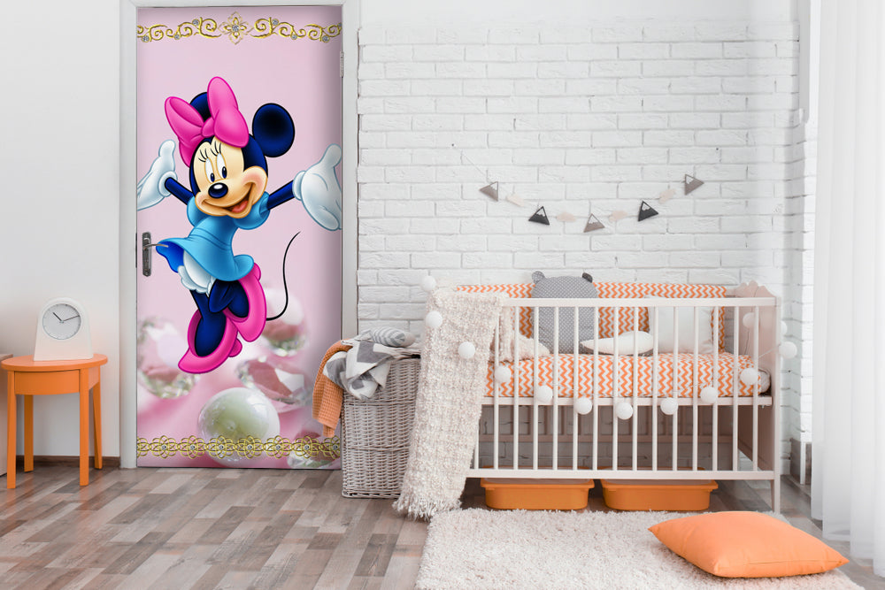 Mimi Anime Self Adhesive Sticker For Door