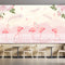 Flamingo Pinkrose Wallpaper