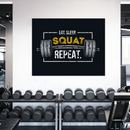 Squat Quote Sticker