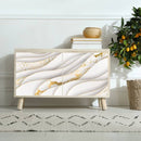 3D Bliss Gold Sticker