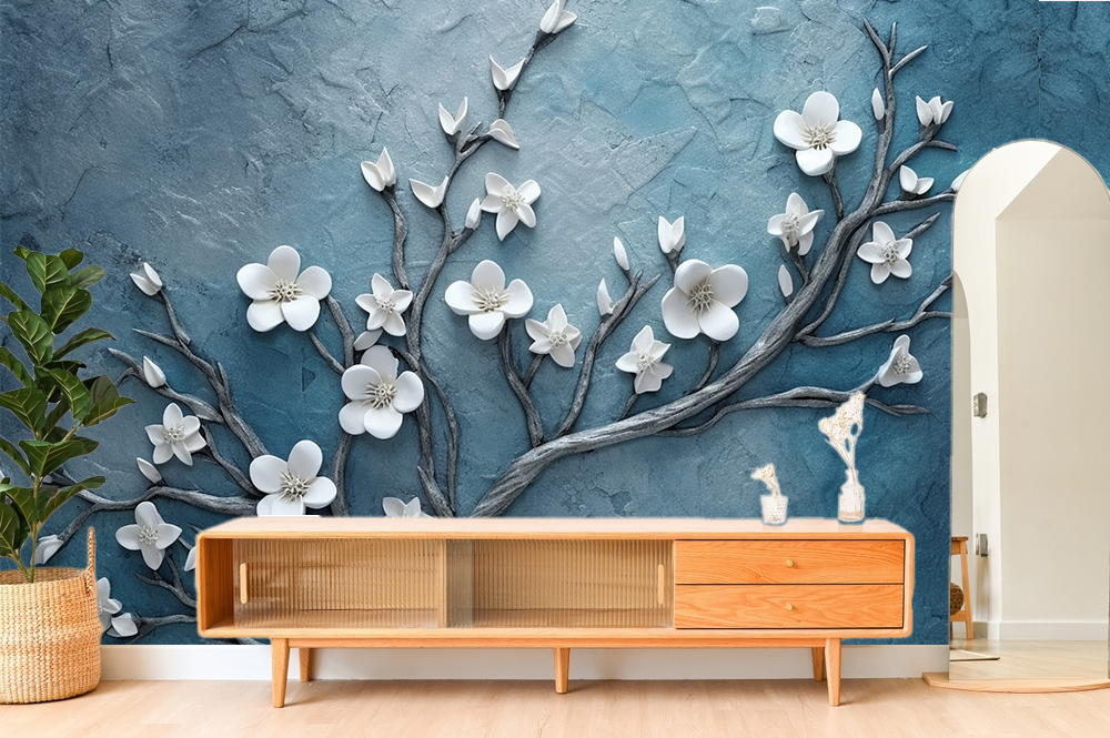 3d Chinoiserie Wallpaper
