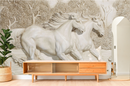 3d Horse Running Wallpaper
