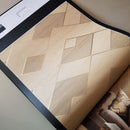 Gems Criss Cross Metal Wallpaper