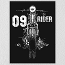 09 Rider Wall Art