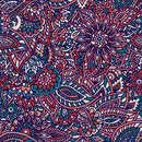 Pink Floral Mandala Art Self Adhesive Sticker For Table