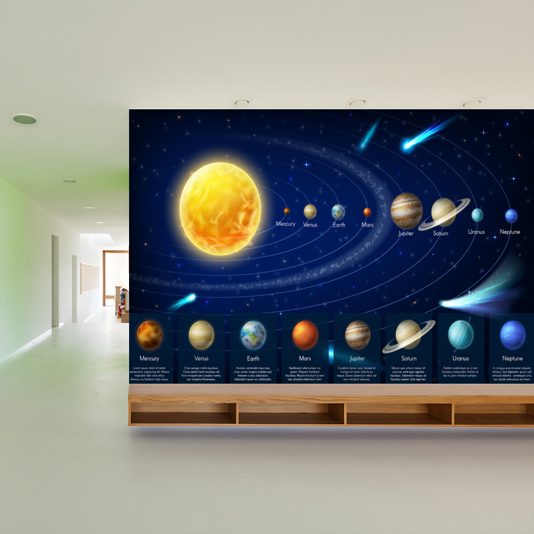 Outer Space Solar System Planet Wallpaper