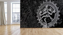 Silver Nataraja Black Background Wallpaper