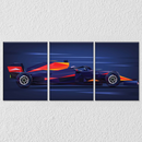 F1 Racing Wall Art, Set Of 3