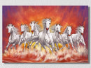 7 Horses Landscape Wall Art 10
