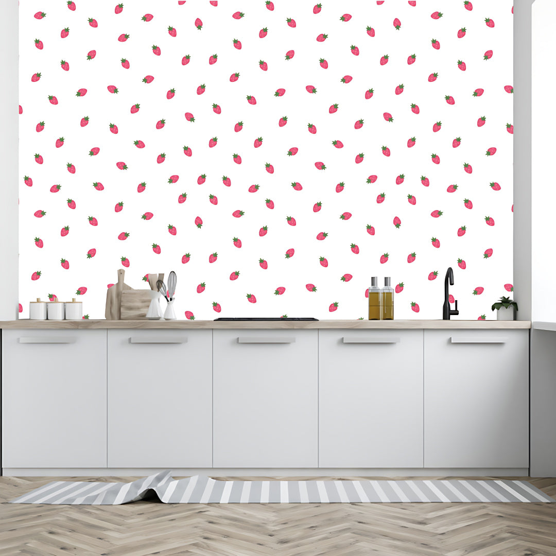 Mini Strawberrys Customize Wallpaper
