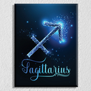 Sagittarius Blue Art