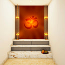 Om In Light Shades Self Adhesive Sticker Poster