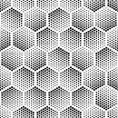 Dotted Hexagonal Pattern Self Adhesive Sticker For Wardrobe