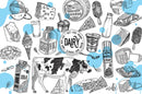Cow Dairy Art Customize Wallpaper