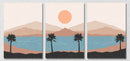 Beach Inspired Wall Art 10, Set Of 3