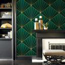 Remdesivir Turquoise Gold Wallpaper