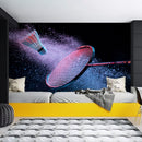 Badminton Smash Stock Wallpaper