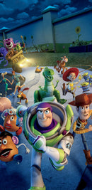 Running Toy Story Anime Self Adhesive Sticker For Refrigerator