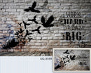 Work hard dream big art