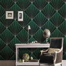 Remdesivir Turquoise Gold Wallpaper