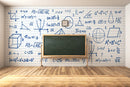 Maths Equations Blue Wallpaper