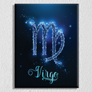 Virgo Blue Art