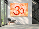 Om Art Self Adhesive Sticker Poster