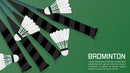 Badminton Urban Style Abstract Wallpaper