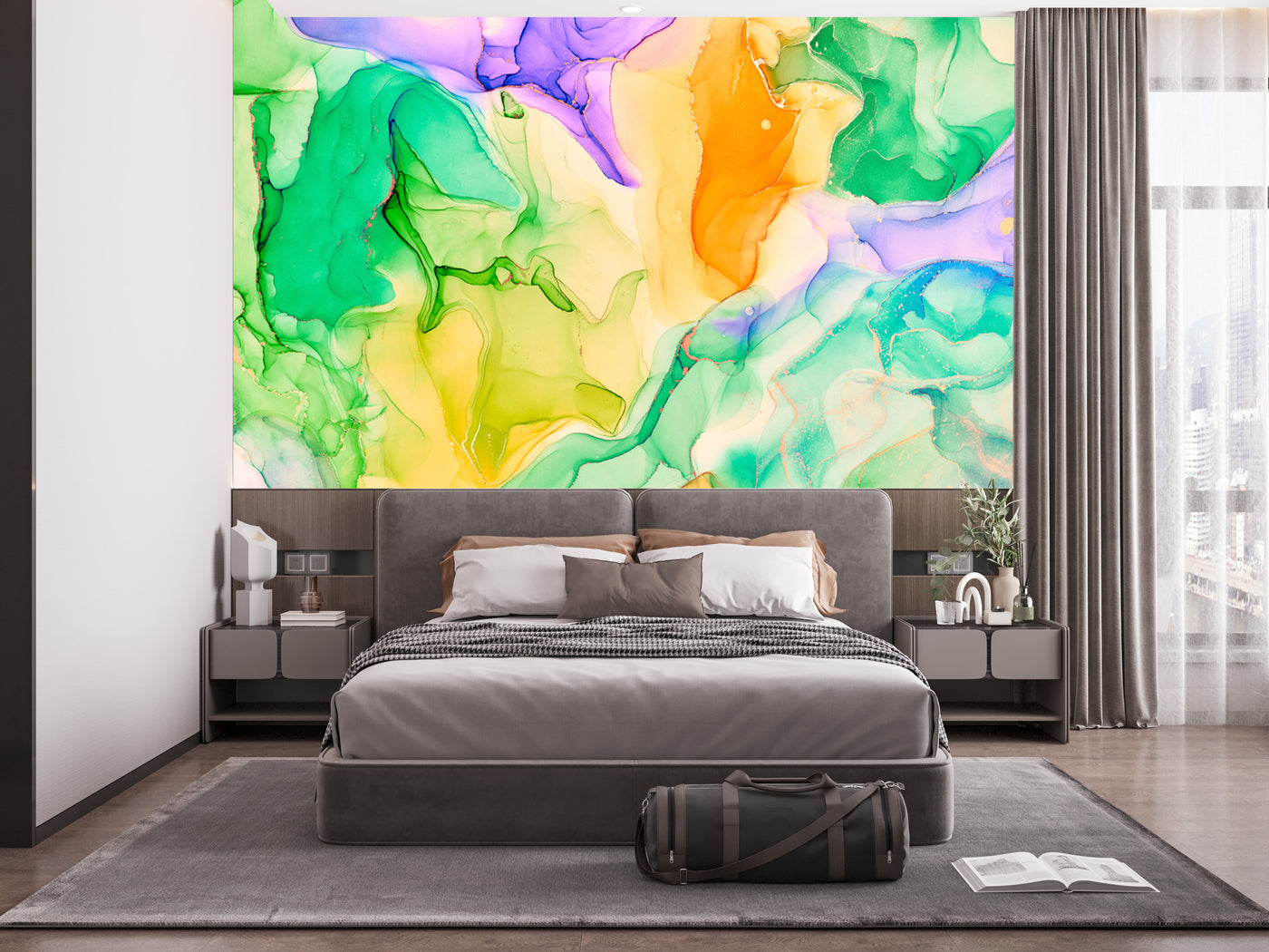 Mixed Color Wallpaper