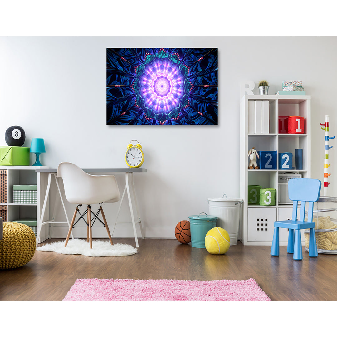 3D Pink Design Self Adhesive Sticker Poster