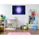 3D Pink Design Self Adhesive Sticker Poster