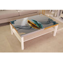 Beautiful Feathers Art Painting Self Adhesive Sticker For Table