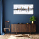 Water Colour Lake And City