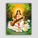 Goddess Saraswati Art