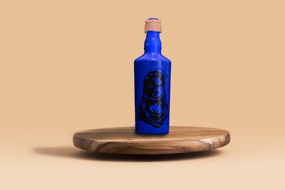 Shiva Bottle Art