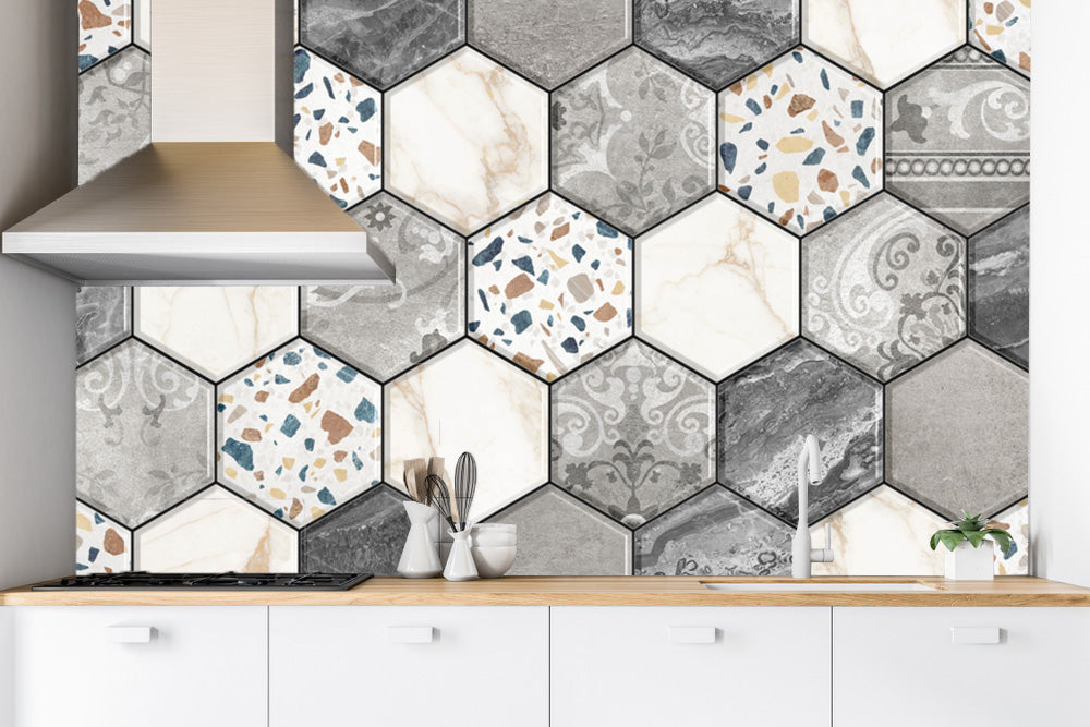 Kitchen Tiles Customised Wallpaper