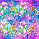 Floral Purple Wallpaper
