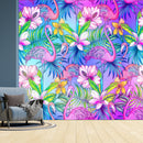 Floral Purple Wallpaper